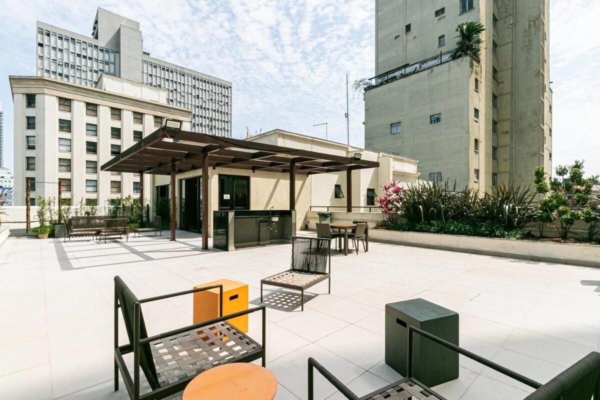 Apartament Novo E Rustico Studio No Centro-Sp/Metro Luz São Paulo Zewnętrze zdjęcie